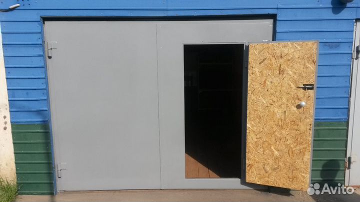 Гаражные ворота, сварка