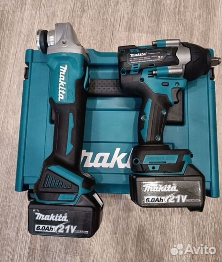 Гайковерт 800 Н + болгарка Makita