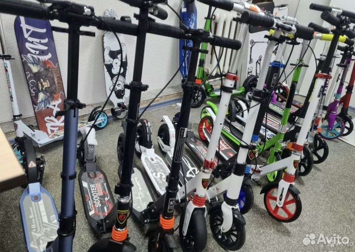 Трюковые самокаты новые. ассортимент