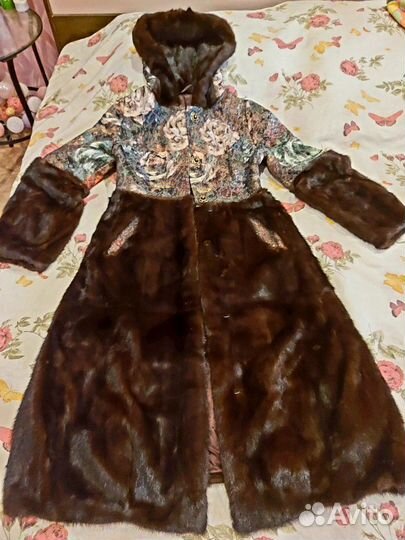 Эксклюзивная норковая шуба