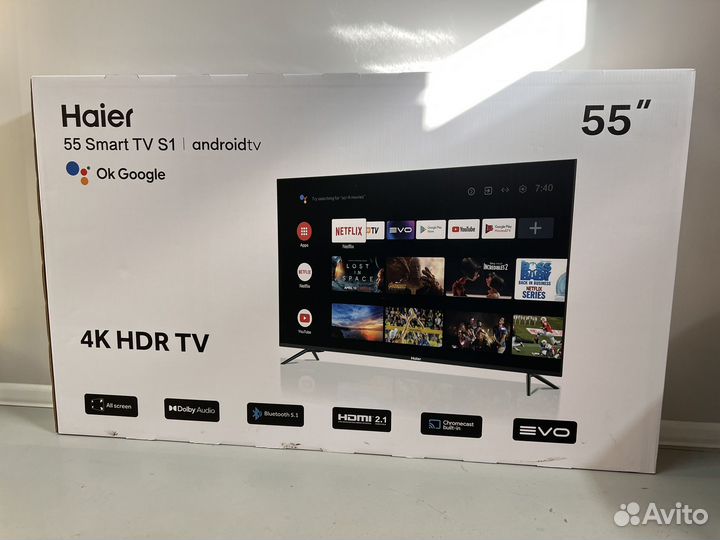 Телевизор Haier 55 SMART TV S1, 55