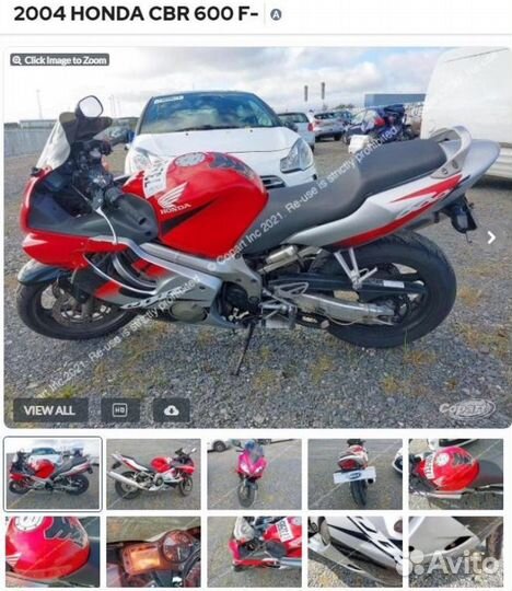 Разбор Honda CBR 600 F4i 2004 года
