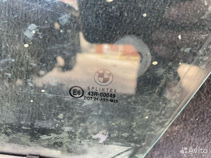 Стекло двери передее левое BMW Е36