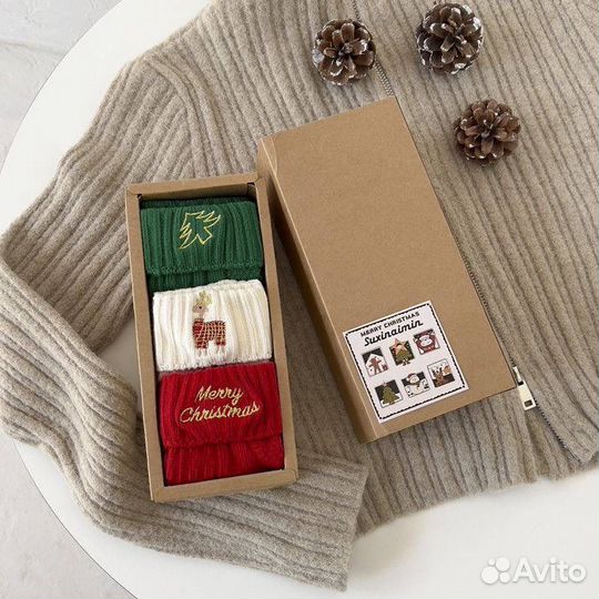 Новогодние носки