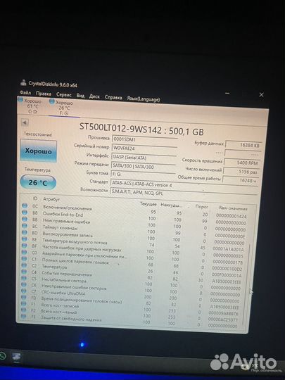 Жесткий диск Seagate momentus thin 500GB