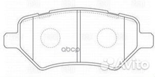 Колодки торм. для а/м Chery M11 (10) диск. пер