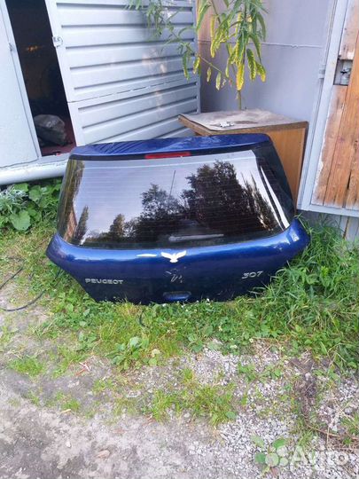 Дверь багажника пежо 307