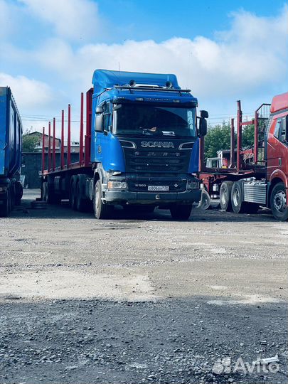 Scania R560 с полуприцепом, 2014