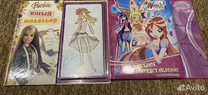 Книги феи Winx, барби оригинал