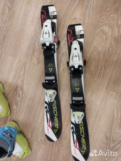 Горные лыжи с ботинками