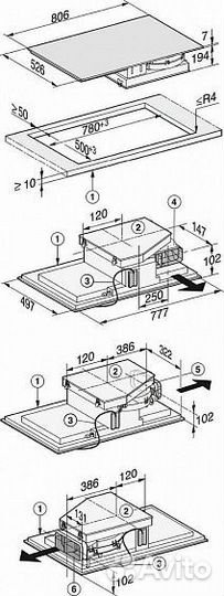 Варочная панель miele kmda7633 FR