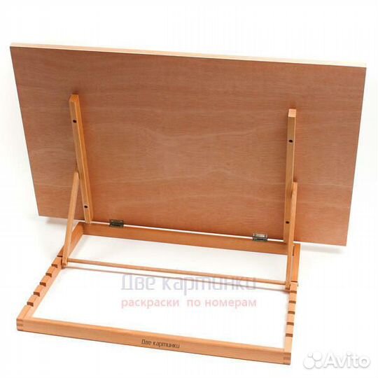 Коробка 5 шт.: Мольберт Две картинки настольный, х
