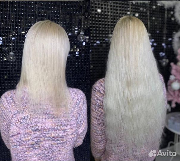 Наращивание волос кератин ботокс нанопластика