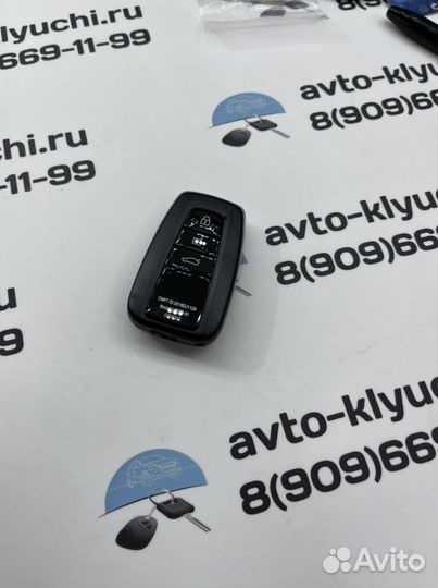 Ключ Тойота Камри В70 (Toyota Camry V70) 14fcc ана