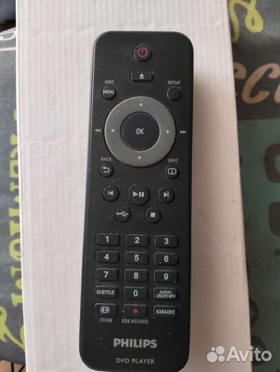 Пульт ду для DVD плеера Philips,б/у мало