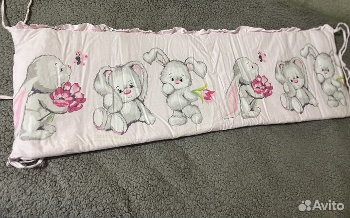 Бортики в детскую кроватку