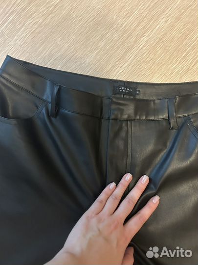 Брюки кожаные zarina 50