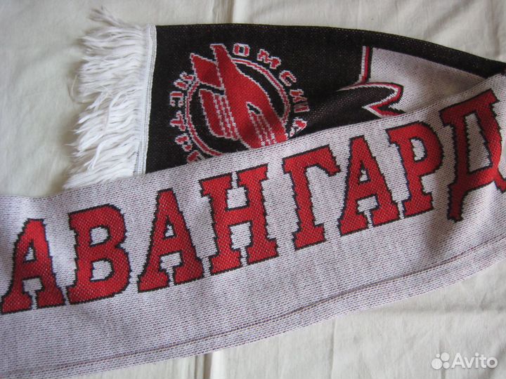 Шарф Авангард хоккейный Омские ястребы