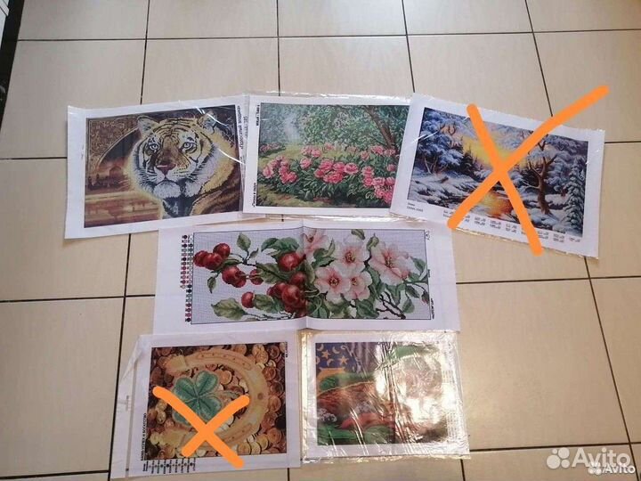 Схемы и наборы для вышивки бисером и нитками