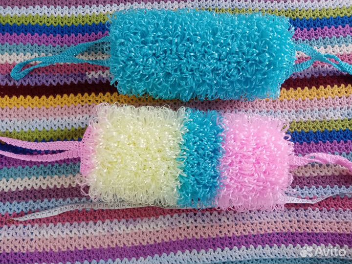 Мочалка ручной работы