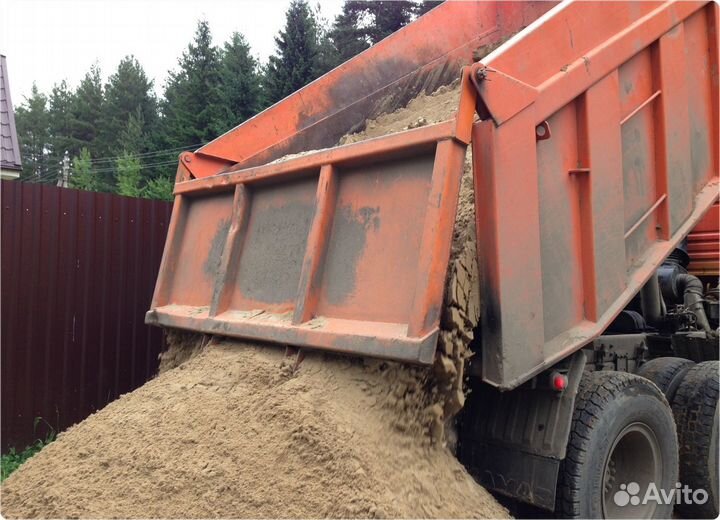 Песок напрямую с карьера