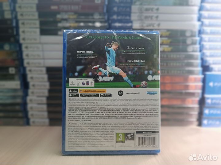 Новый диск ea Fc 24 (FIFA 24) ps5