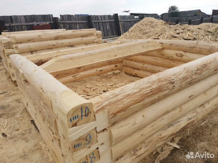 Сруб для бани 3х4м