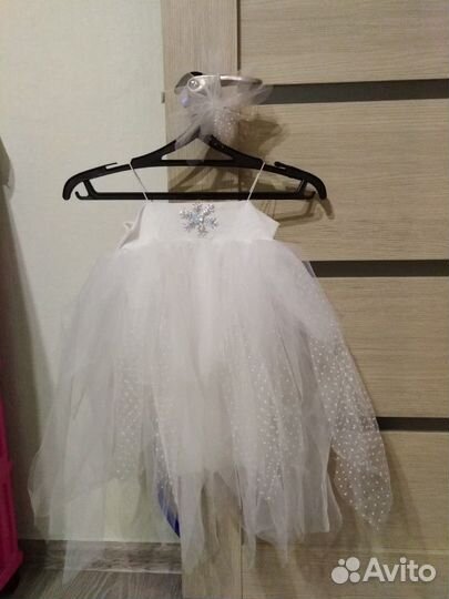 Новогодний костюм Снежинка на прокат