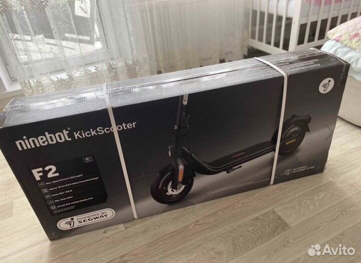 Электросамокат Ninebot by segway kickscooter f2