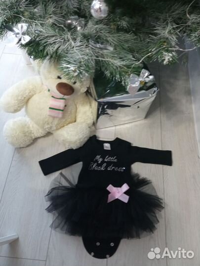 Платье боди для девочки