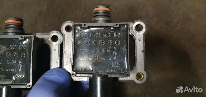 Комплект катушек с вв проводами Mercedes-Benz