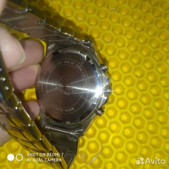 П) Наручные часы casio Edifice EFR-304D-1A