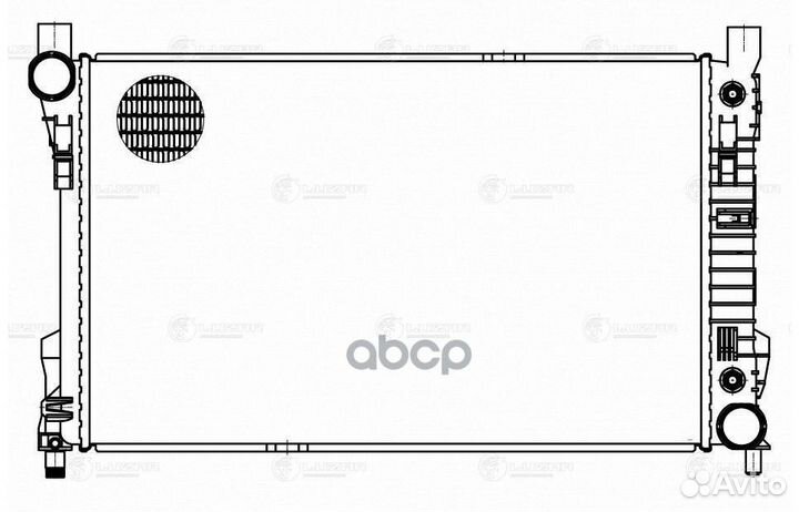 Радиатор охл. для а/м Mercedes-Benz C (W203) (0