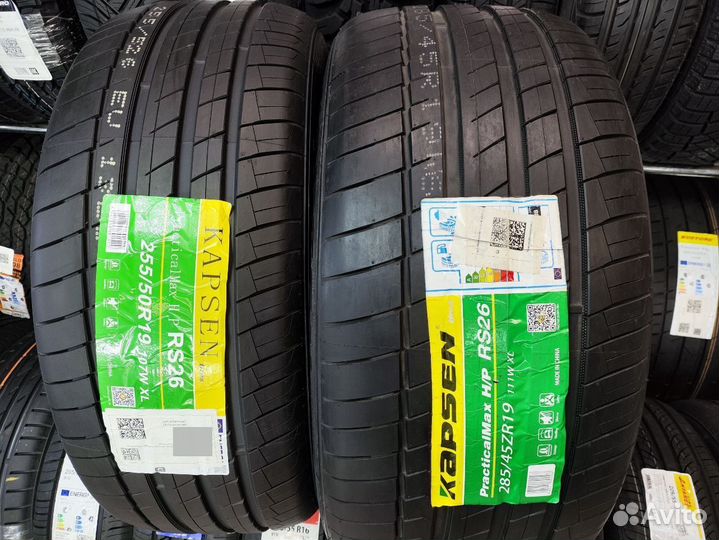 Kapsen RS26 Practical Max HP 255/50 R19 и 285/45 R19 111W