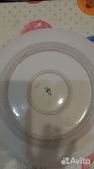 Блюдо большое фарфор
