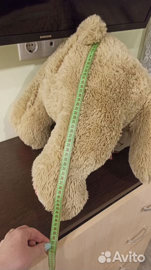 Плюшевый медведь новый большой