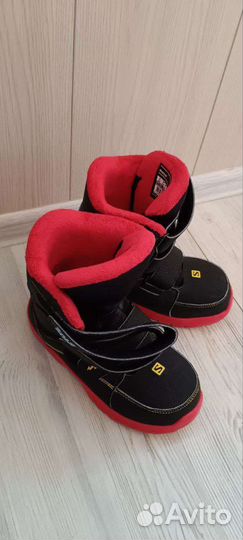Сноубордические ботинки детские salomon 35 р-р
