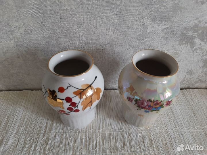 Вазы, чашка Дулёво