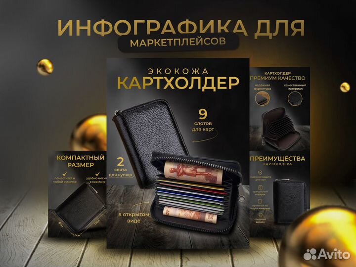 Инфографика для маркетплейсов I wildberries I ozon