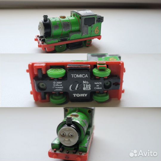 2004 tomy Die cast Henry 03 and Percy 06