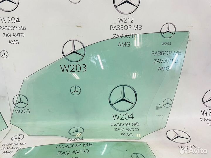 Стекло двери Mercedes W204