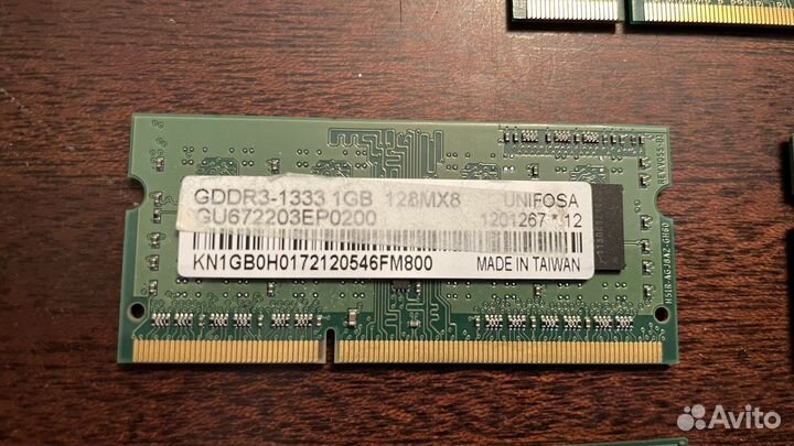 Оперативная память для ноутбука ddr2/ddr3