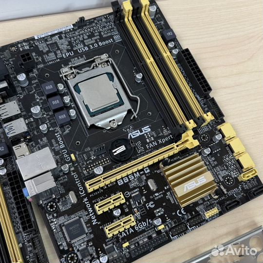 Материнские платы Asus B85 + I3-4170