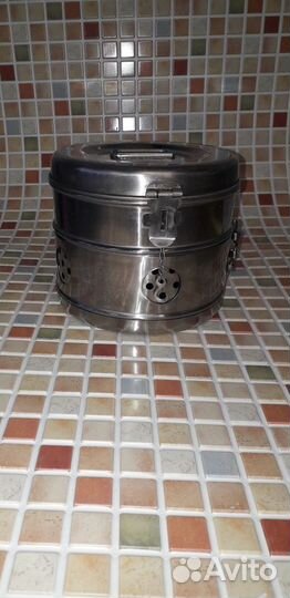 Медицинская бикса, стерилизатор