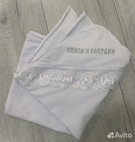 Комплект детской одежды для крещения LEO р.74-80