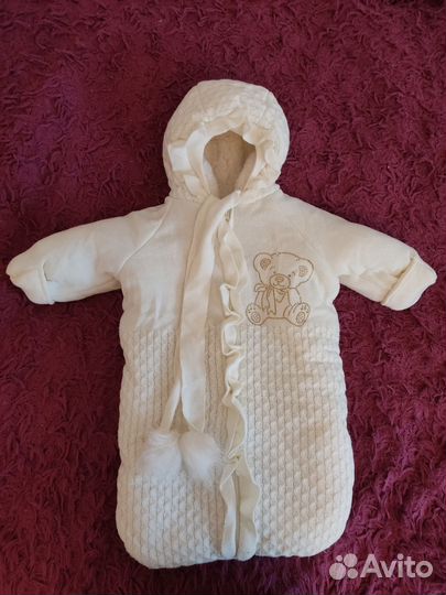 Конверт на выписку зимний