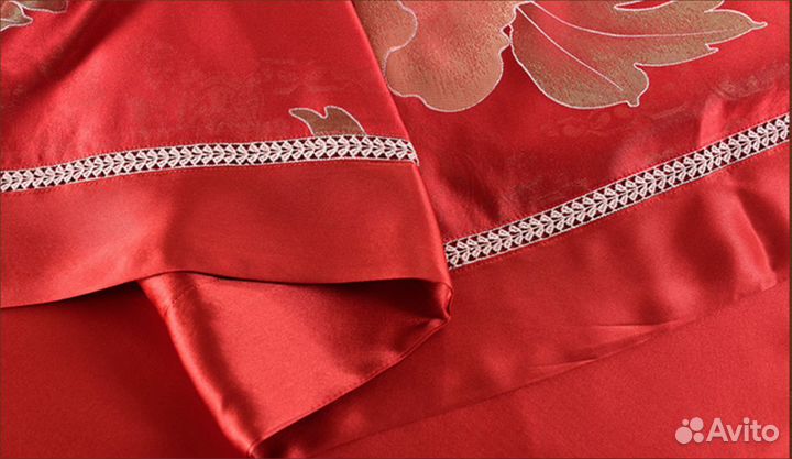 Комплект постельного белья из шёлка Евро+ 28 мм