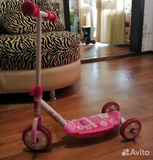 Самокат детский трехколесный