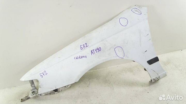 Крыло переднее левое Toyota Corona AT190