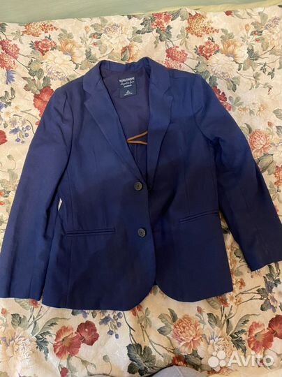 Пиджак на мальчика 140
